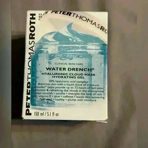 Peter Thomas Roth Water Drench Hyaluronic Cloud Mask Hydrating Gel MSRP $55 - Picture 1 of 1